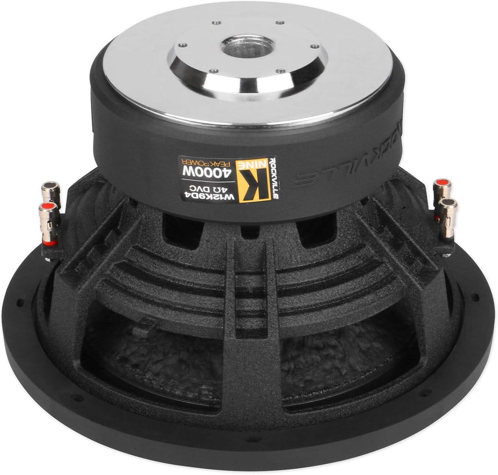 12 8000 Watt Car Subwoofers + Vented Sub Box Enclosure G37790