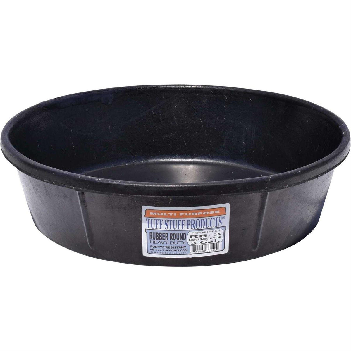 Rubber Round Feeder I671