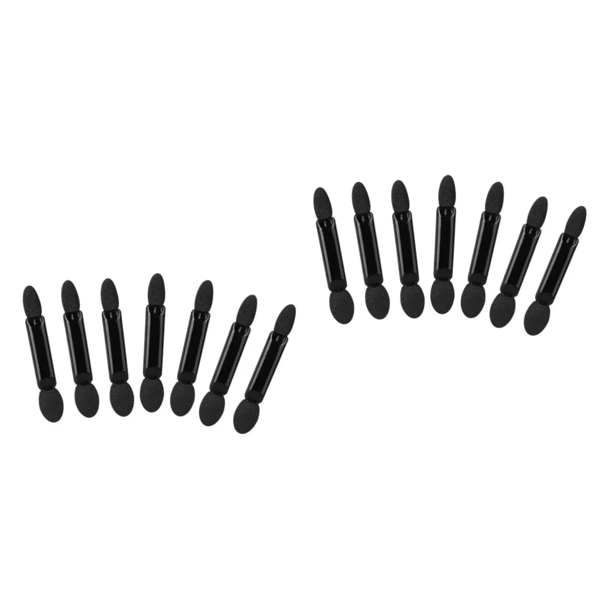 200 Pcs Black Double Head Eyeshadow Brush Set V5048