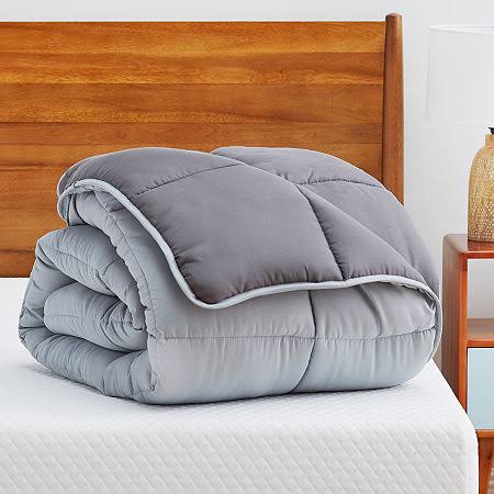 Black California King Microfiber Down Alternative Comforter P59001