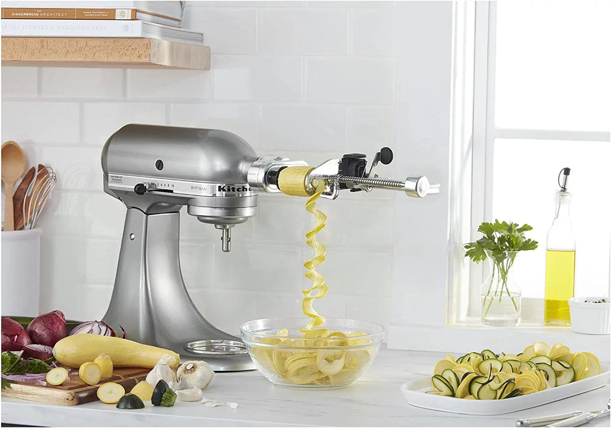 1" Silver Spiralizer Attachment Q27533