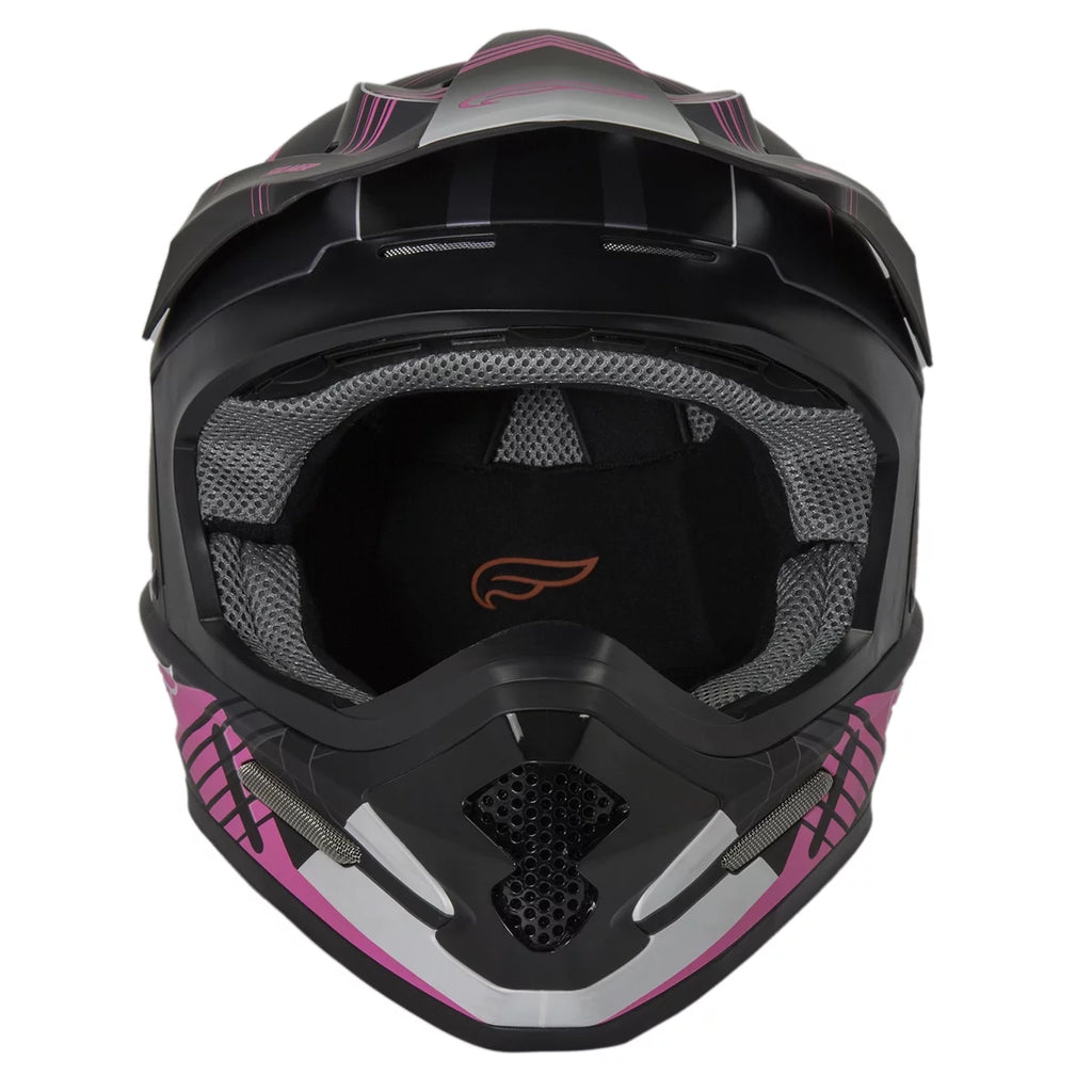 Pink Adult MX Helmet, XL L1307