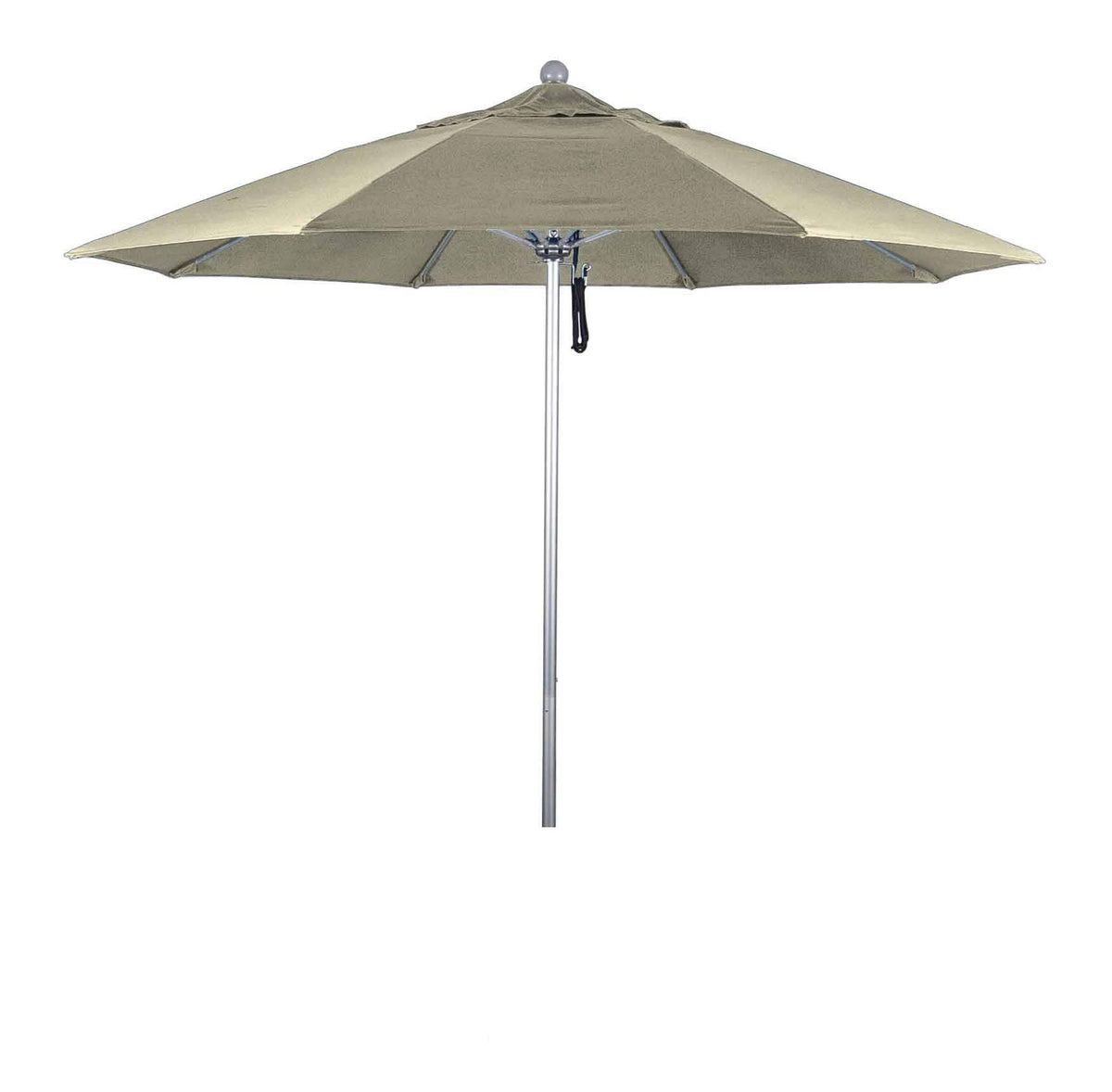 9 Ft Fiberglass Market Umbrella Pulley Open Bronze T905045
