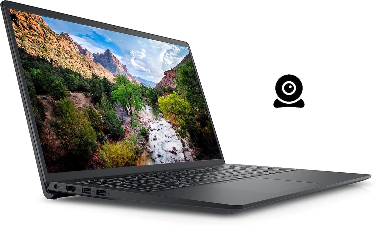 15.6" HD Display Intel Celeron N4020 16GB DDR4 RAM 256GB PCIe SSD Windows 11 Pro Black Laptop Y83015