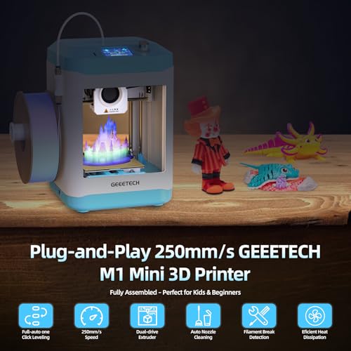 3D Printer, 3.94x4.33x3.94in Print Size Z47747