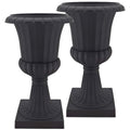 Black Plastic Urn Pack of 2 A9392