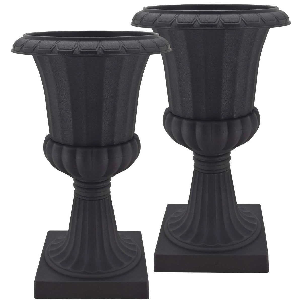 Black Plastic Urn Pack of 2 A9392