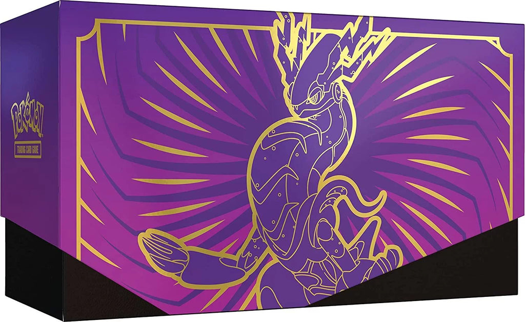 Purple Elite Trainer Box with Booster Packs E840