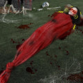 2.6 Ft Zombie Animatronics with Glowing Eye I31584