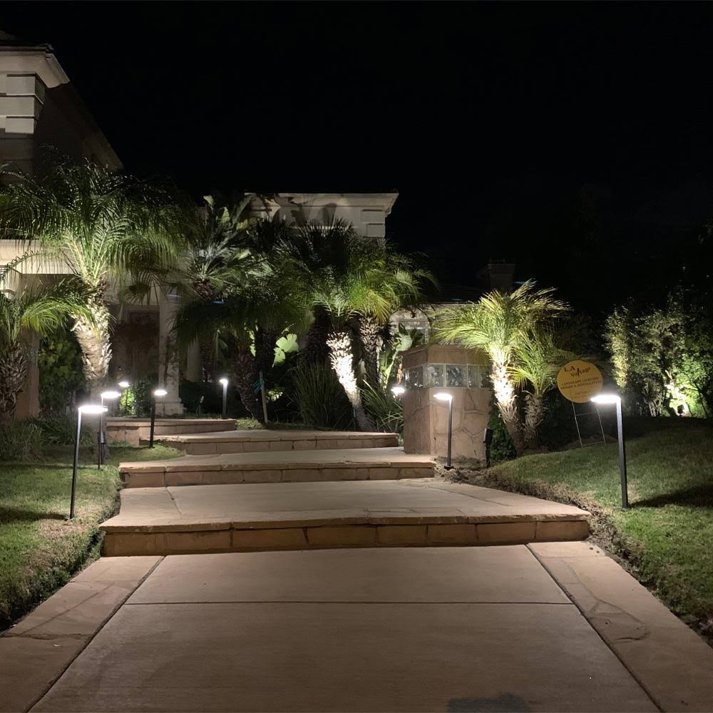 3W Stainless Steel LED Bollard Landscape Lighting C78337