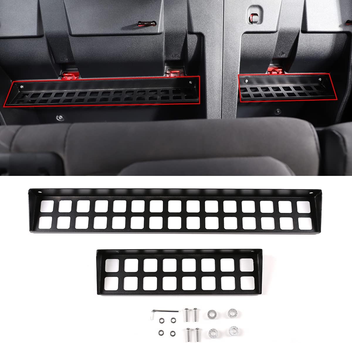 Car Back Seat Organizer Aluminum Alloy N242419