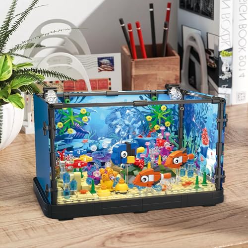 725 Pcs Lighting Aquarium Building Kits A11720