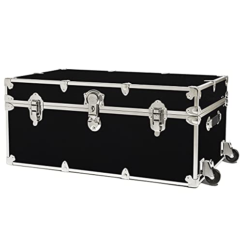 White Camp Trunk with Removable Wheels 30"x17"x13" Y495217