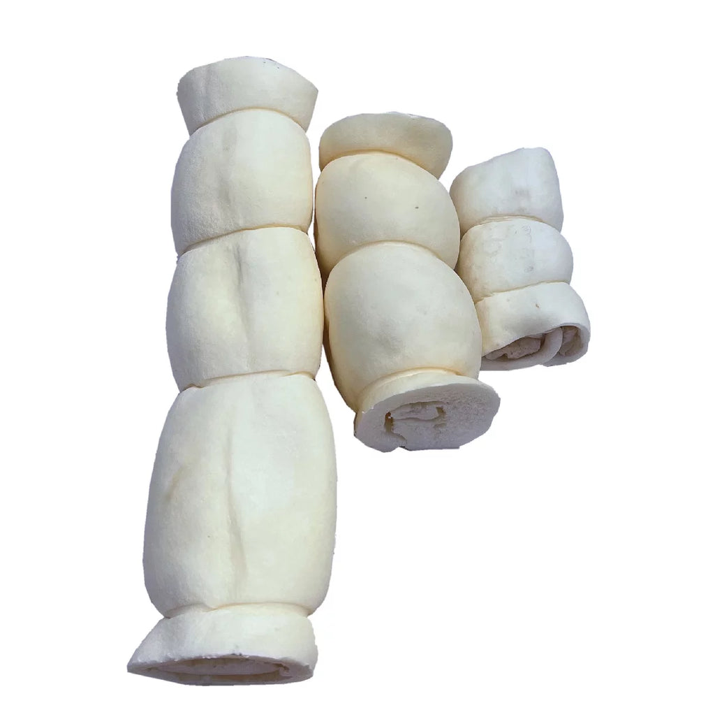 Beef Cheek Rolls Natural Chew Size:6" Pack of 5 B440574