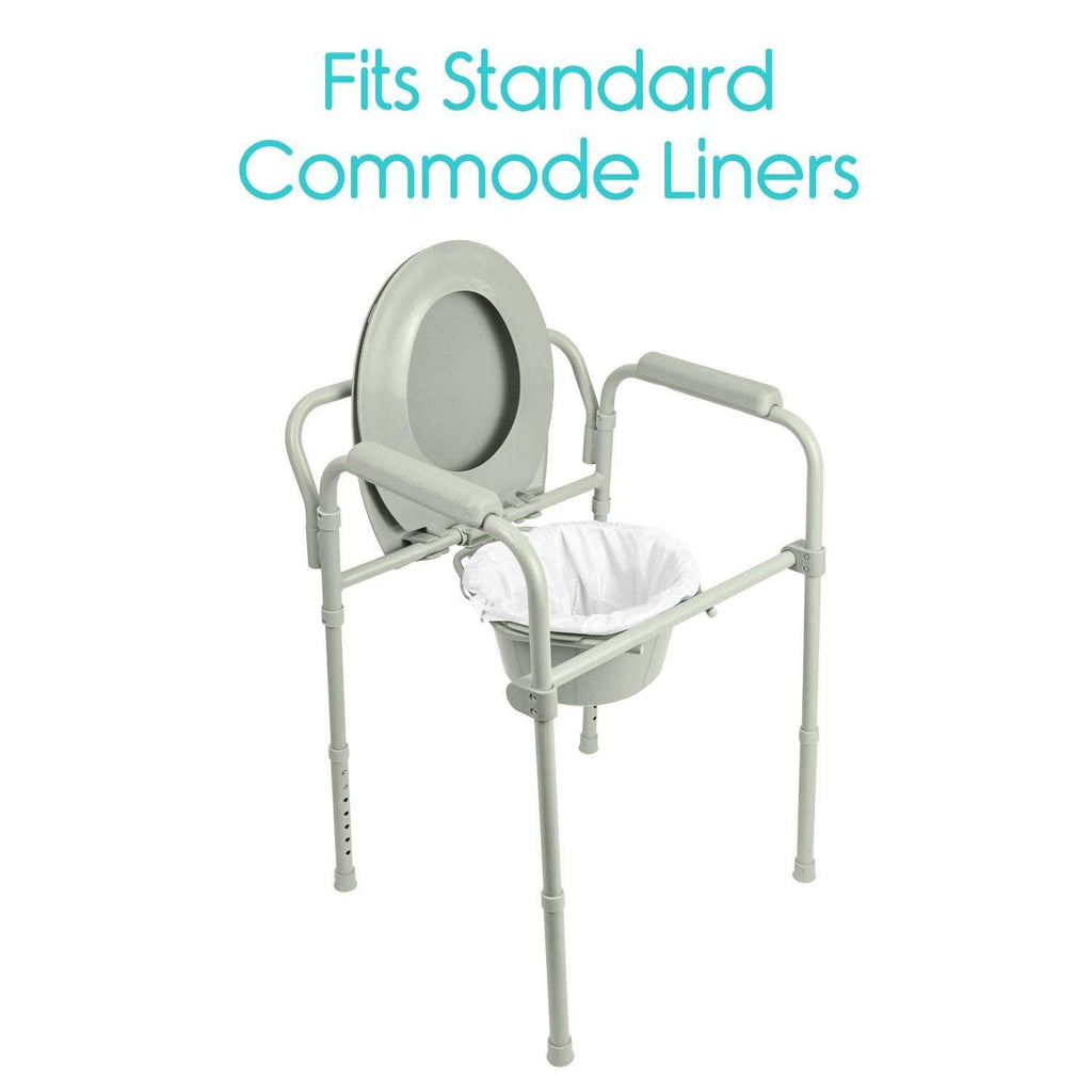 3 in 1 Extra Wide Folding Commode Chair S8618