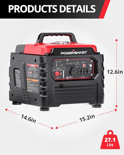 Portable Inverter Generator 2500W Gas-Powered Engine L607