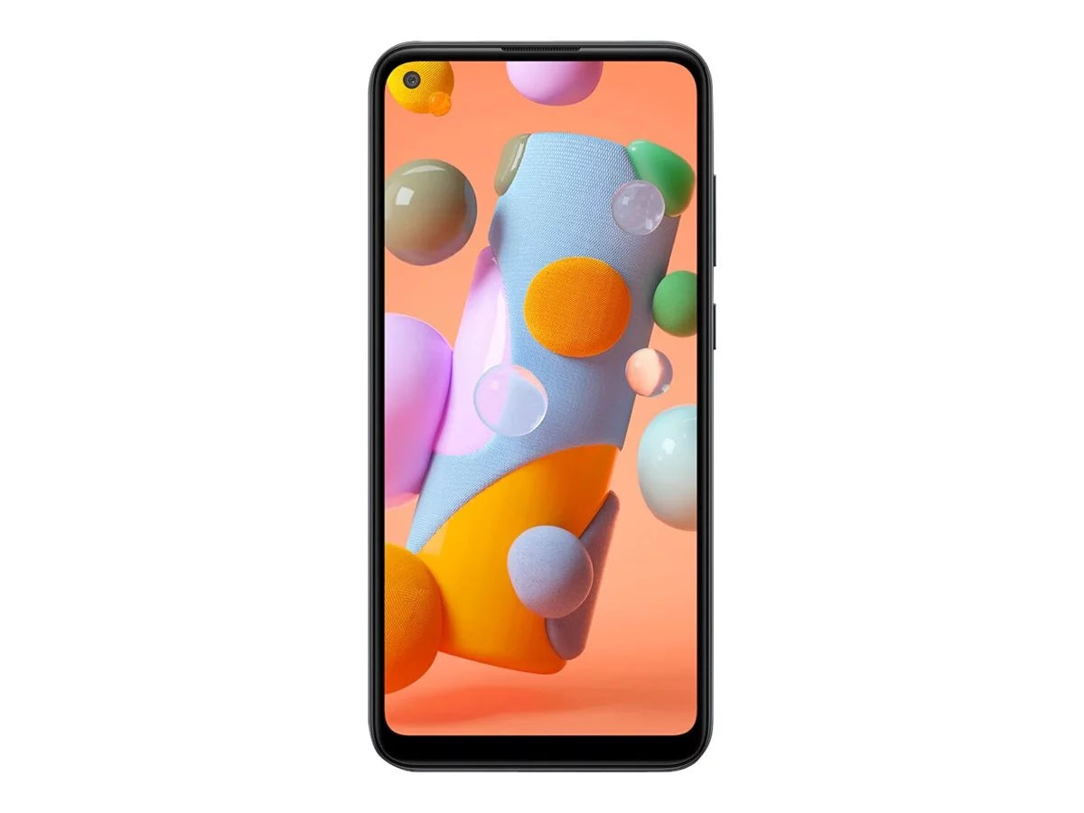 Black 6.4" Screen 32GB Storage Galaxy A11 Unlocked Smartphone K526219