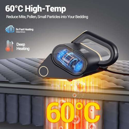 16Kpa Suction 500W Mattress Vacuum Cleaner with HEPA Filter C1092