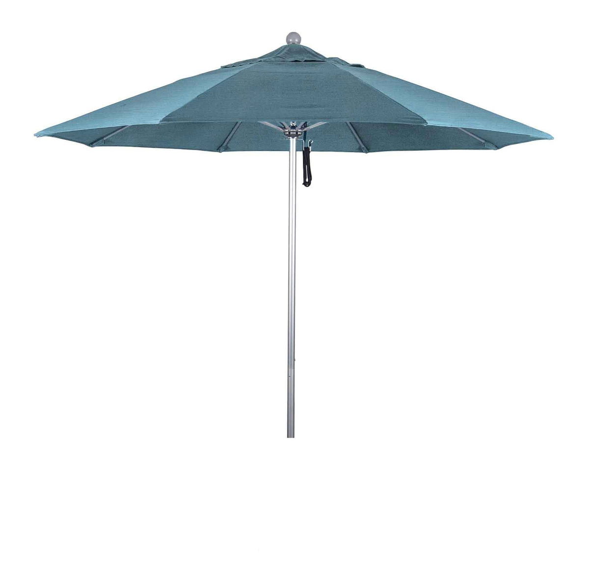 9 Ft Fiberglass Market Umbrella Pulley Open Bronze T905045