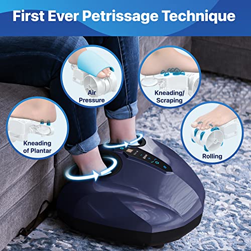 Foot Massager Machine with Deep-Kneading, Compression, Shiatsu, and Heat U68847
