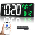17 Inch Digital Wall Clock with Remote M11002