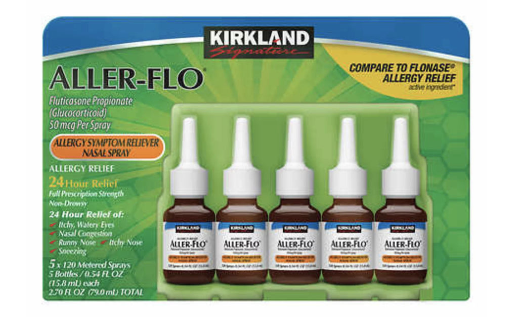 Aller-Flo 50mcg Allergy Spray, 5 Bottles I273365