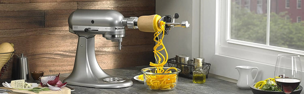1" Silver Spiralizer Attachment Q27533