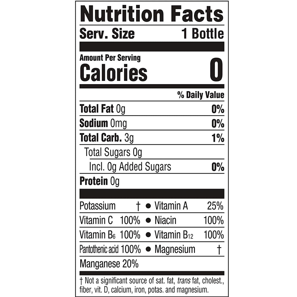 3 Flavor Variety Pack Nutrient Enhanced Flavored Water, 20 Fl Oz Bottles (Pack of 12) Z240