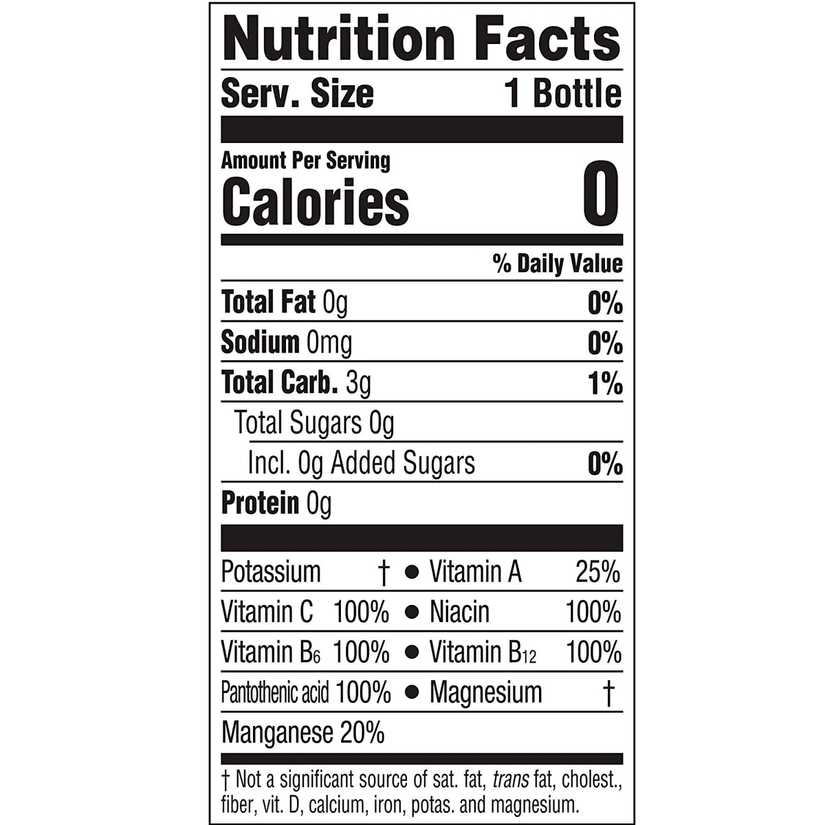 3 Flavor Variety Pack Nutrient Enhanced Flavored Water, 20 Fl Oz Bottles (Pack of 12) Z240