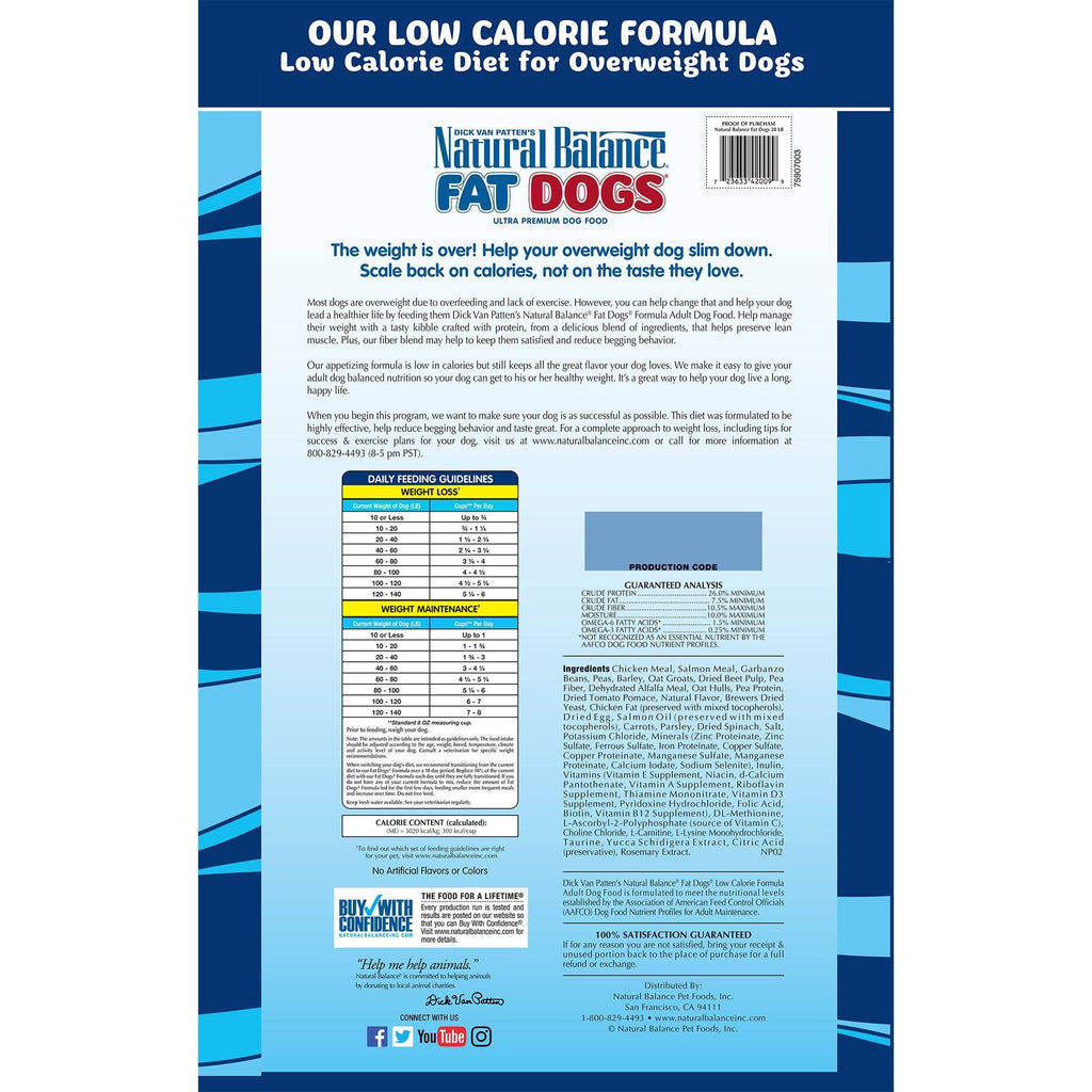 28 lb Chicken Meal Salmon Meal Barley Formula Dog Food Y439928