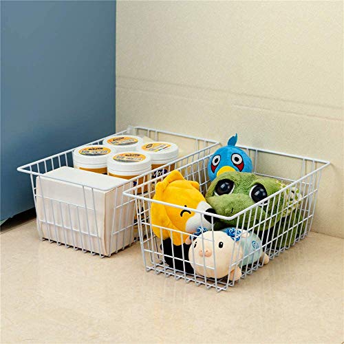 17.5" 2Packs Wire Metal Freezer Organizer Bins O167