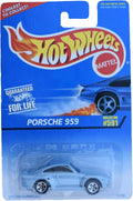 Blue 5 Spoke Wheels Porsche 959 Z557