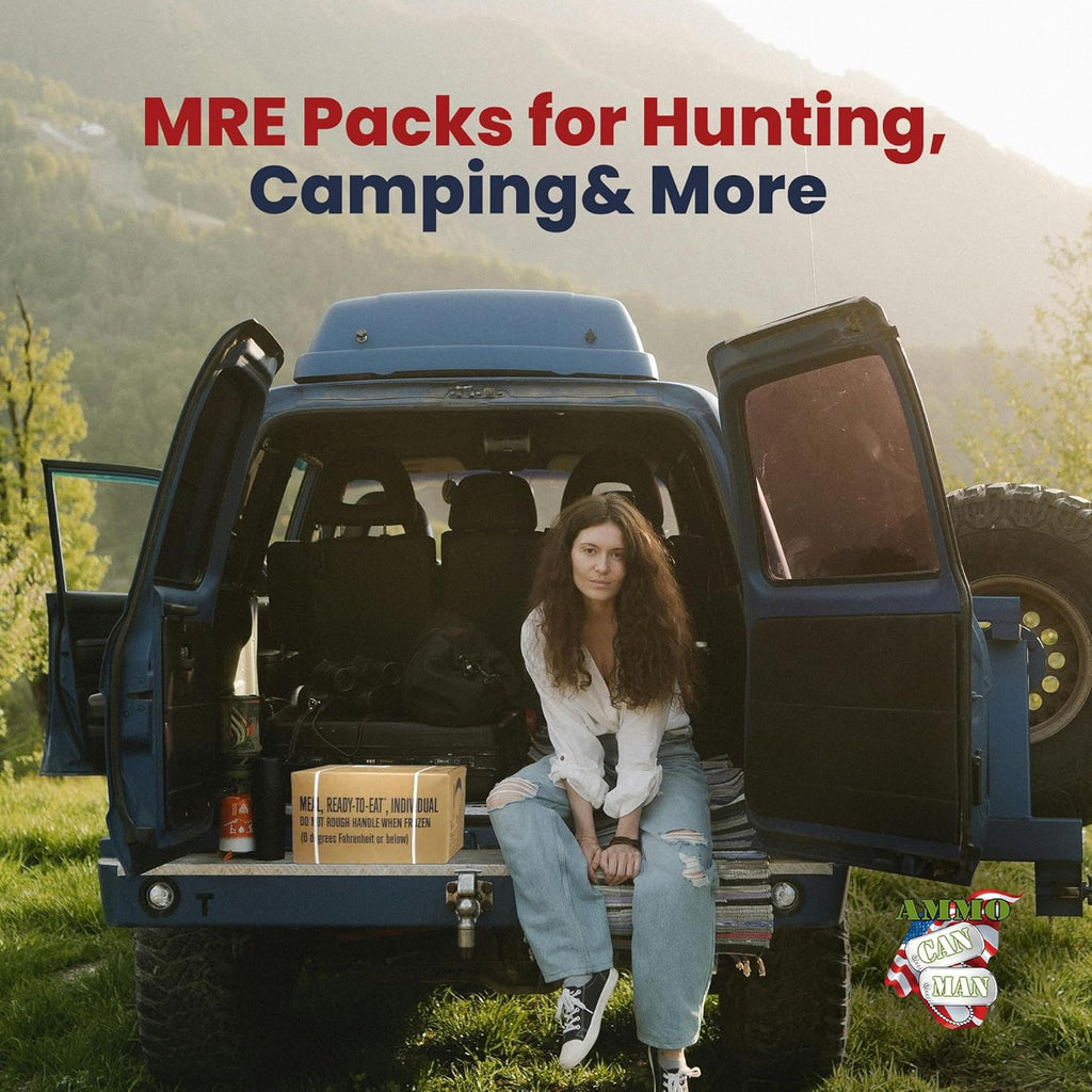 12 Pack MRE with Flameless Heaters and Freeze Dried Meals B314
