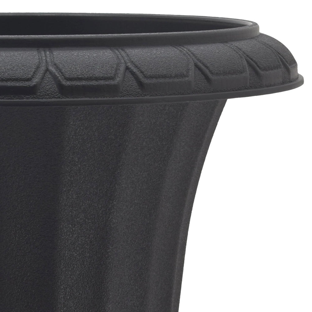 Black Plastic Urn Pack of 2 A9392