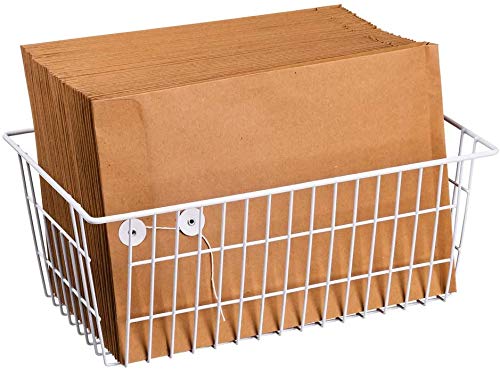 17.5" 2Packs Wire Metal Freezer Organizer Bins O167