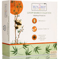 Bamboo Mattress Protector Split Cal King Waterproof L7782