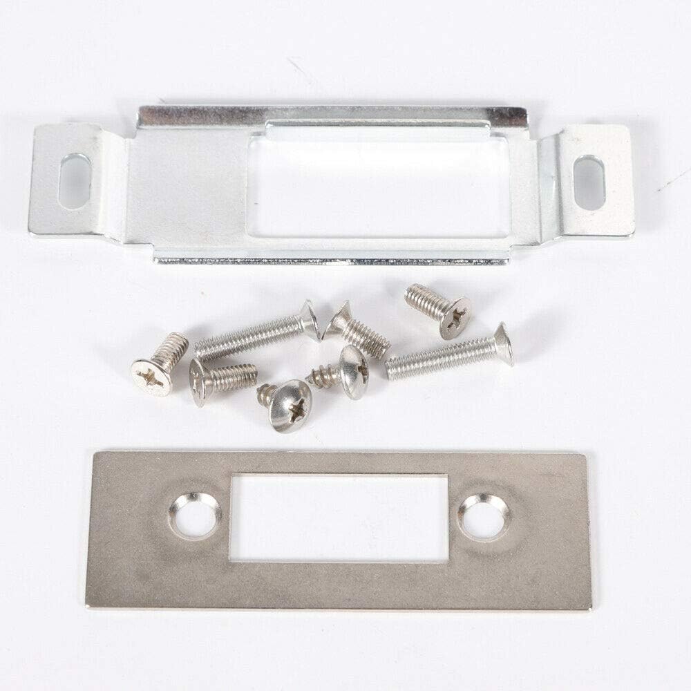 Keyless Entry Door Lock Latch Handle Knob Deadlock (Black) K62097