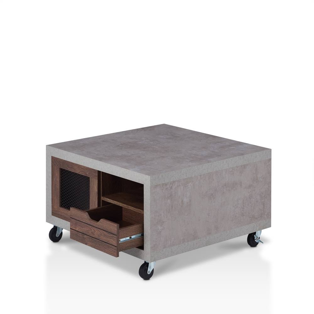 Industrial Multi-Storage Coffee Table H8303