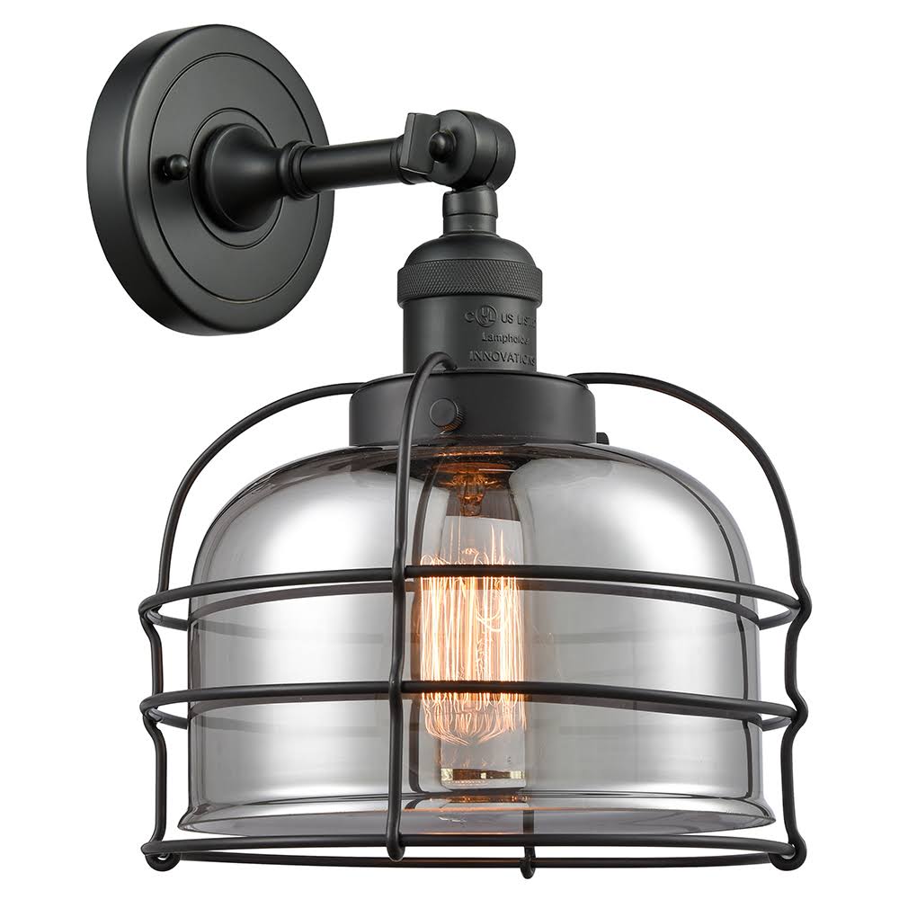 1 Light Semi-Flush Mount Black Antique Brass P427796