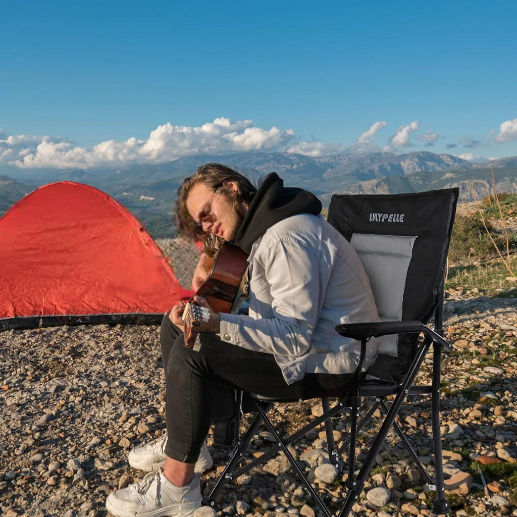 Heated Folding Camping Chair F7592