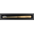 Black Framed Single Bat Display Case W6345