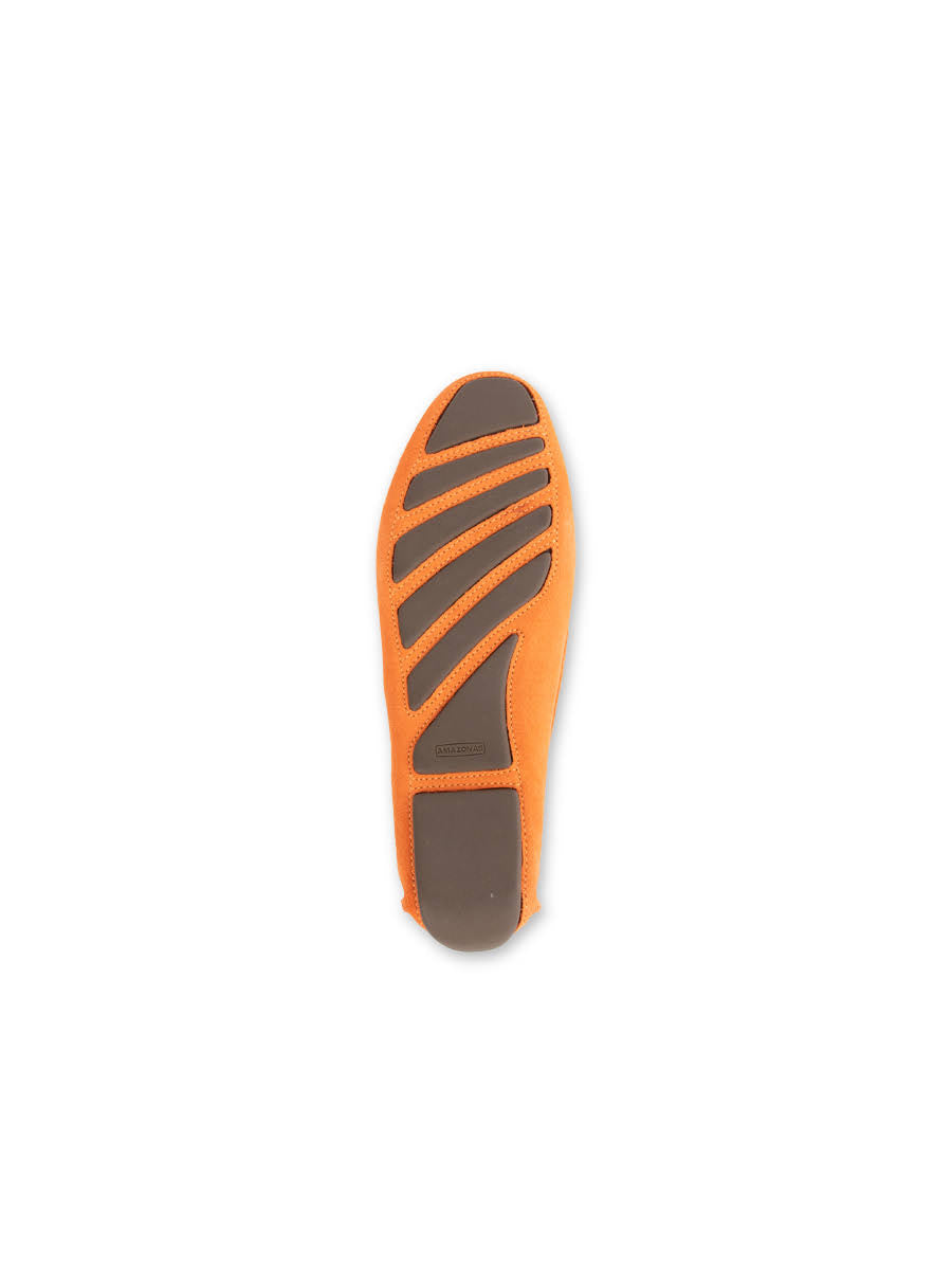 Tangerine Driving Moccasin E123163