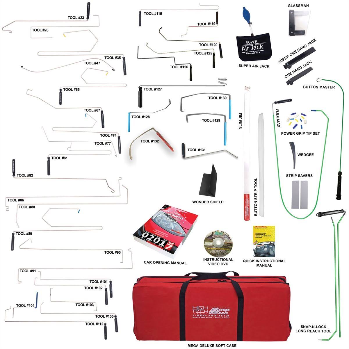Complete Car Opening Set U910614