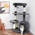 59.5-in Heavy Duty Faux Fur Cat Tree Condo H921251