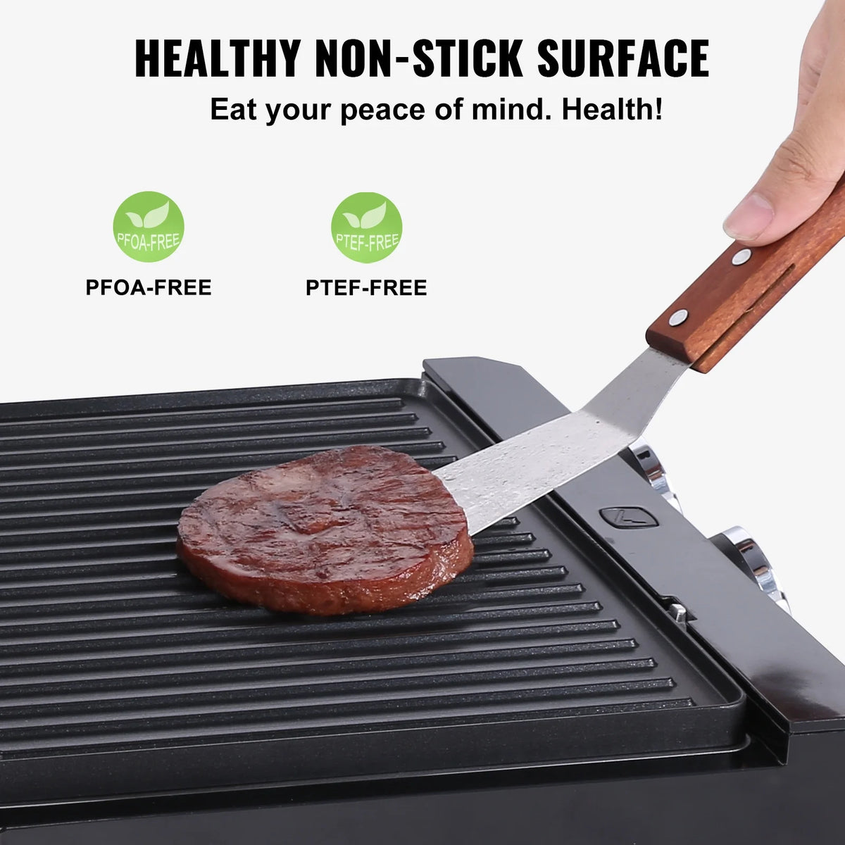 14.5" Commercial Electric Countertop Griddle Grill Z636