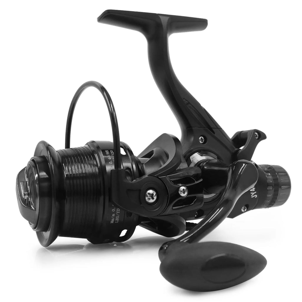 Fishing Reel Dual Brake System High Speed Spinning Interchangeable Handle P21266