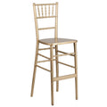 Gold Wood Chiavari Barstool Z9368
