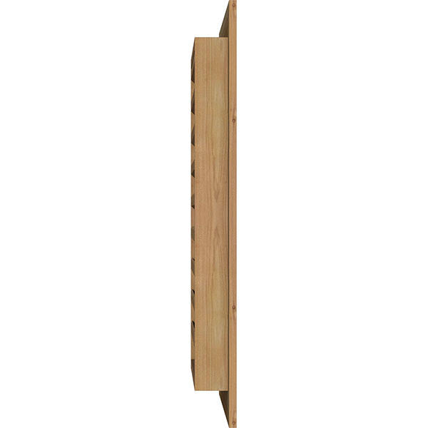 Unfinished Vertical Gable Vent W394