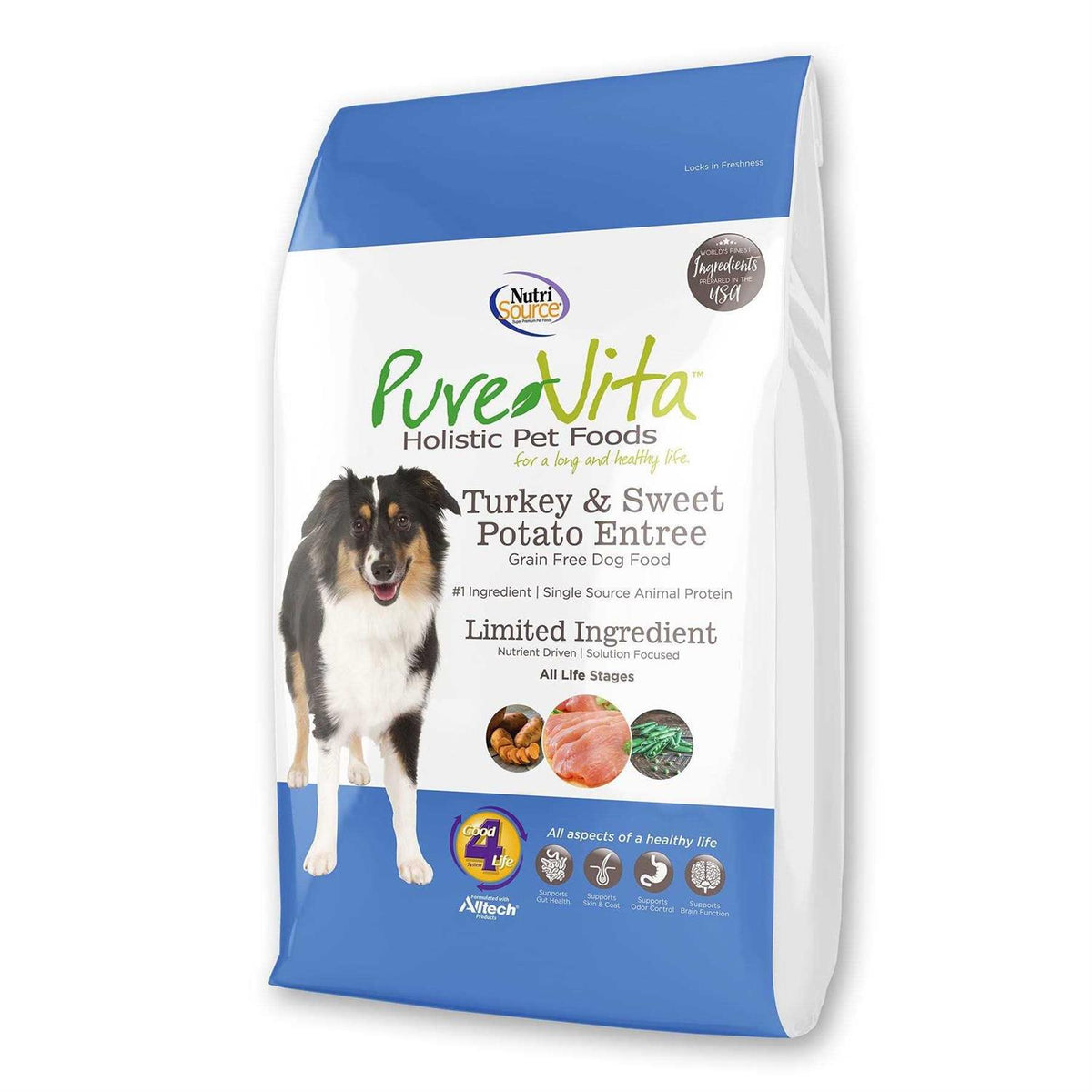 Grain Free Turkey & Sweet Potato Dog Food C824