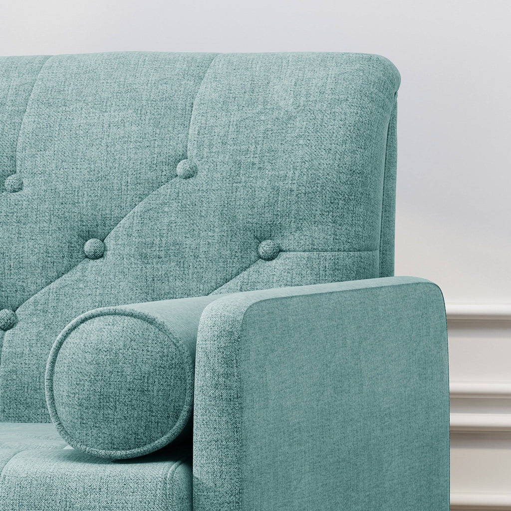 Light Gray Fabric Club Chair I555